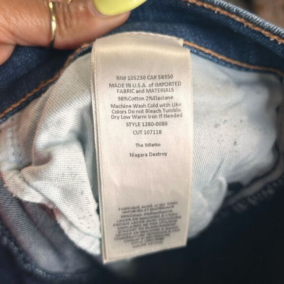 Current/ Elliott The Stiletto Jeans - Picture 7 of 7